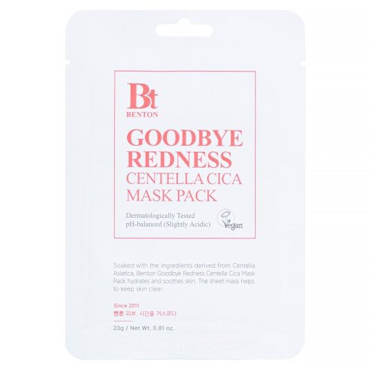 Benton - Goodbye Redness Centella Mask